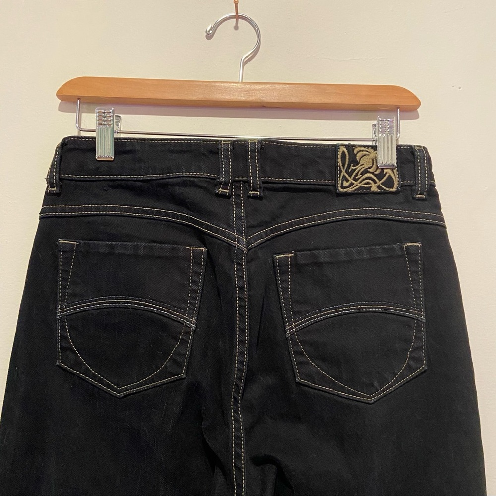 High Rise Dark Denim made with Organic Cotton